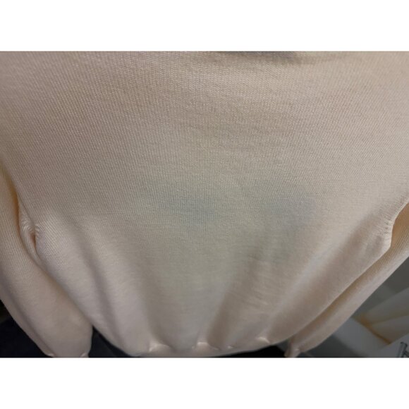 JW Anderson Lemon Fruit Graphic Intarsia Merino Wool Sweater Ivory Cream S - Picture 14 of 16